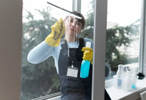 Nettoyage de vitres intérieures et extérieures à Bellefond